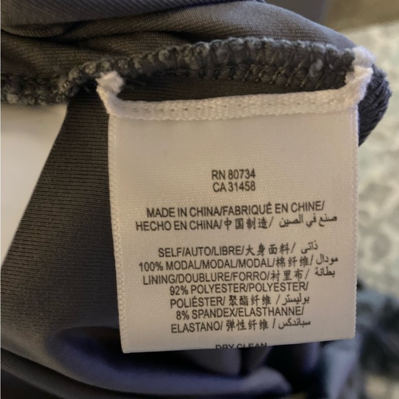 BCBG MAXAZRIA Gray Dress, Medium - Picture 7 of 11